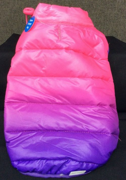 Top Paw Pink & Purple Ombre Puffer Jacket for Dogs~ Choice of XS, S, L, XL~ NEW! - Image 8