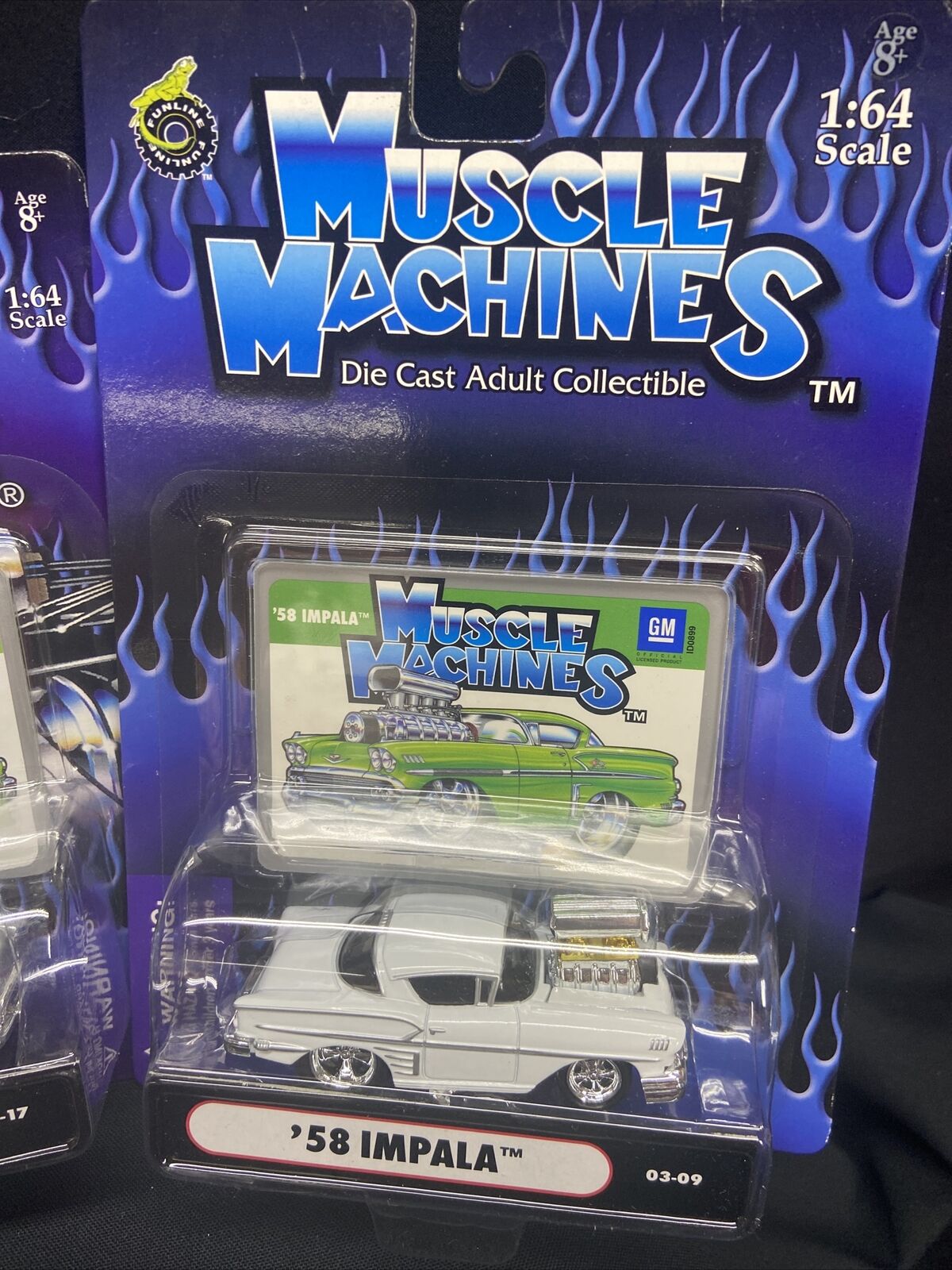MUSCLE MACHINES  Adult Die Cast Collectible FUNLINE 1:64 Scale
