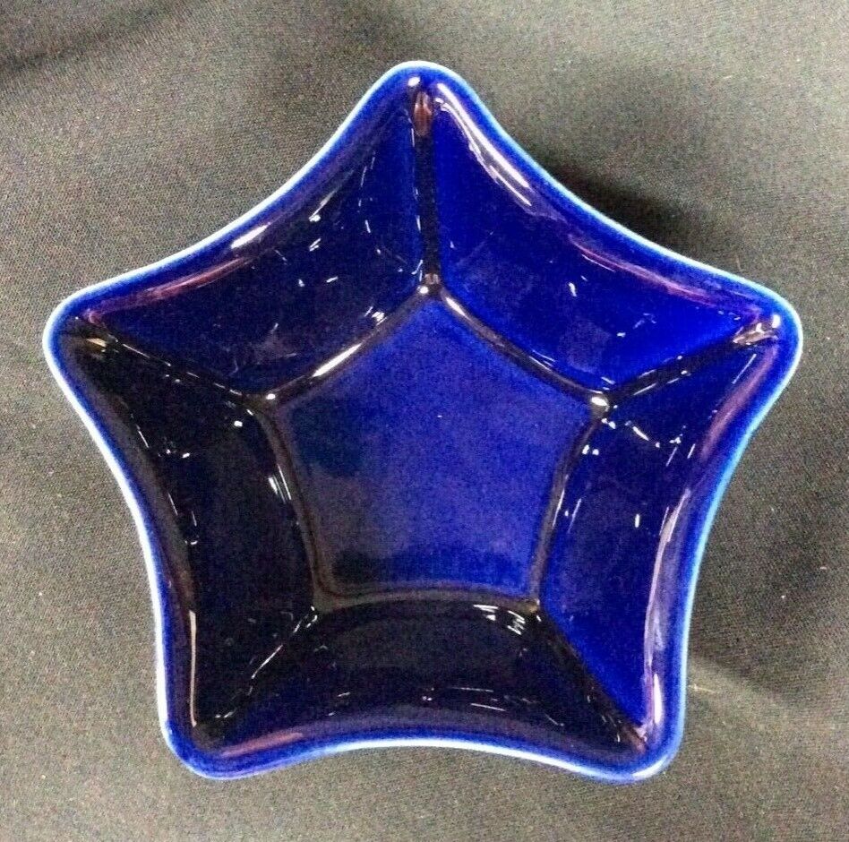 Longaberger Proudly American Blue Mini Star Pottery – New In Box | BND  Treasure Chest