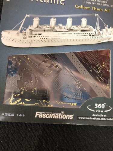 Fascinations Metal Earth Titanic Ship 3D Steel Model Kit 