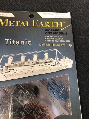 Titanic Ship Fascinations Metal Earth 3D Laser Cut Steel Model Kit 