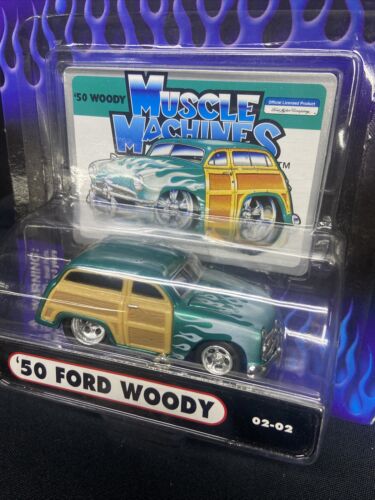 Muscle Machines 1/64 ’50 Ford Woody 02-02