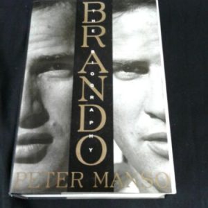 BOOKS BRANDO BIOGRAPHY Autographed by Peter Manso -*Mint Condition* First Edition