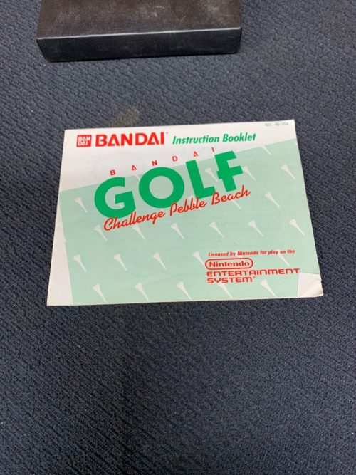 Nintendo Bandai Golf Challenge Pebble Beach - Image 4