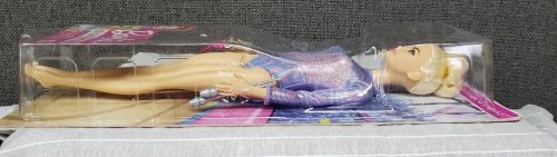 BARBIE You Can Be Anything Rhythmic Gymnast DOLL Leotard and Accessories Blonde - Image 5