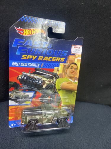 2021 Hot Wheels Fast And Furious Spy Racers Camo Rally Baja Crawler D Case Bnd Treasure Chest