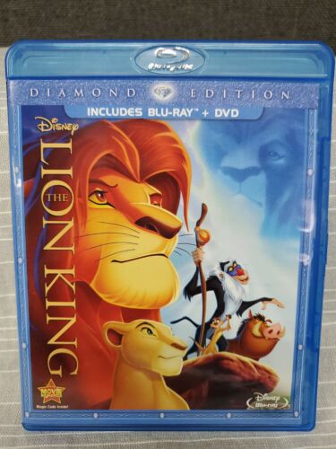The Lion King (Blu-ray 2011, Diamond Edition) Complete- SEE DESCRIPTION