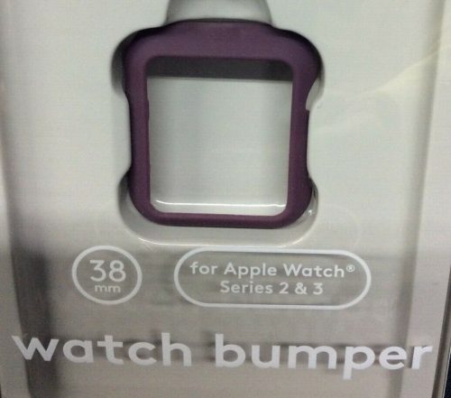 Heyday Watch Bumper 38mm Apple Watch Series 2 & 3~ Unique Solid Deep Purple NEW - Image 3