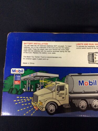 Mobil Oil Toy Tanker Truck 1993 Limited edition Collector's series New in box 