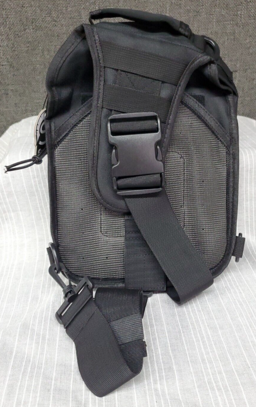 Scipio Tactical Small Sling/Cross Body Bag~ JYFSP11~ Black~ NEW