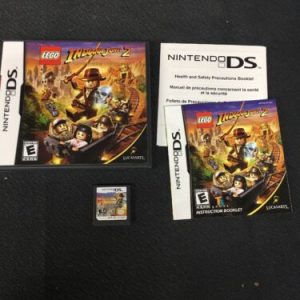 LEGO Jurassic World (Nintendo 3DS) Chest - Manual & Treasure Game BND w/Case