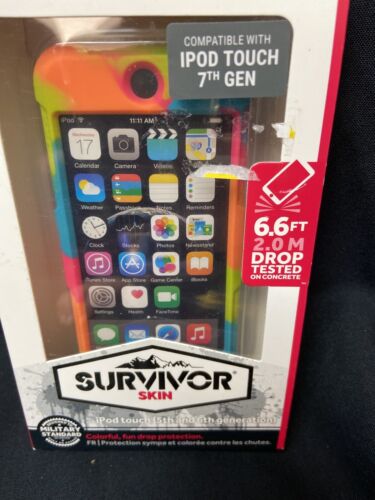 Doe een poging Afhankelijk Gedachte Griffin Survivor Rainbow Silicone Skin Case-Apple iPod Touch 5/6/7 Gen New  | BND Treasure Chest