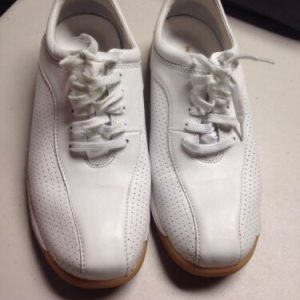 MENS SHOES Hush Puppies Converge II WHITE LEATHER Mens Sz 13 Sneakers