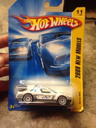 Details about   2008 Hot Wheels #11 New Models 11/40 ACURA NSX Yellow Variant w/Chrome 10 Spokes 