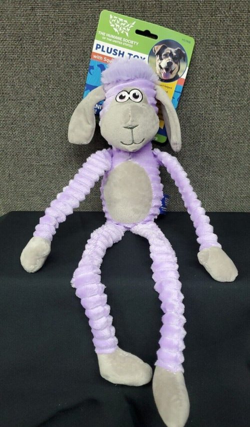 Humane Society Plush Dog toy w/Squeak and Crinkle~Choice of Animal~HS1908~ NEW! - Image 4