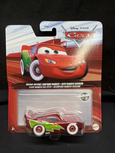 2022 DISNEY/PIXAR CARS HOLIDAY HOTSHOT LIGHTNING McQUEEN - BND Treasure ...