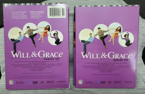 Will & Grace Season 6~ 4 Disc DVD Box Set~ Great Preowned Condition! - Image 4