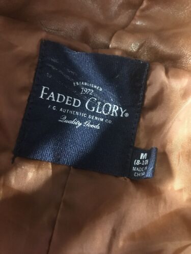 Women's Faded Glory Brown Jacket Size: Medium (8-10) - BND Treasure Chest