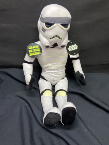 Star Wars Stormtrooper Glow-in-the-Dark Pillow Buddy White 