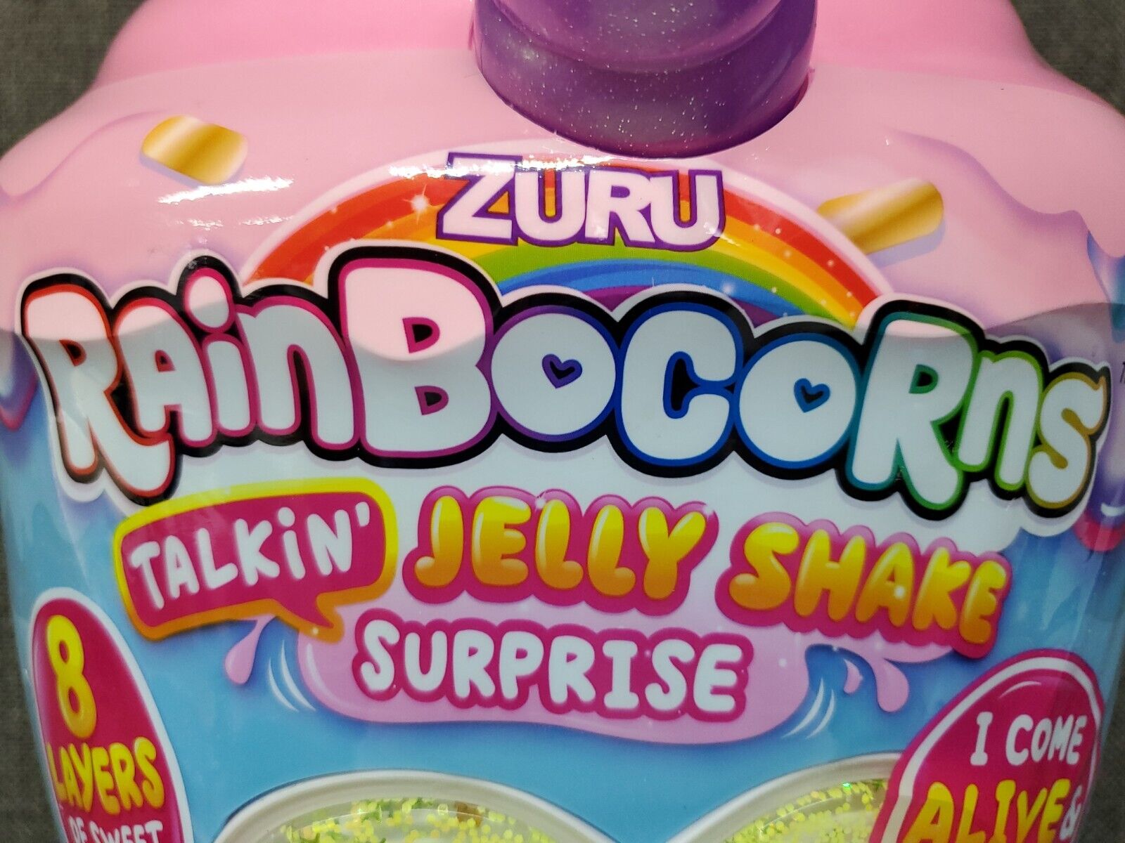 Zuru Rainbocorns Talkin’ Jelly Shake Surprise Electronic Plush