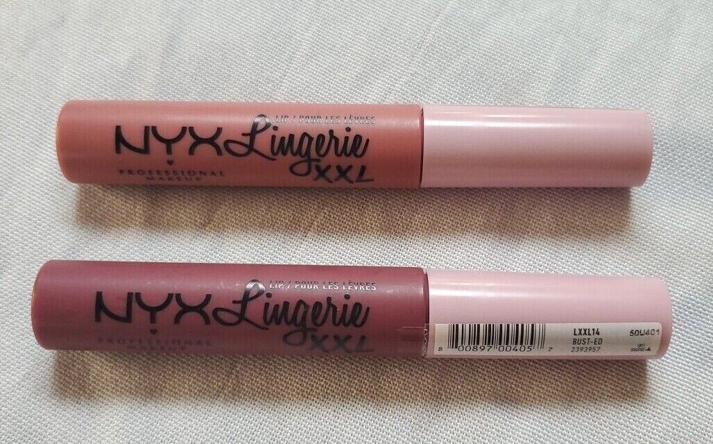 NYX Lingerie XXL Matte Liquid Lipstick~ CHOICE of 1 Shade~ Flaunt It OR  Bust-Ed - BND Treasure Chest