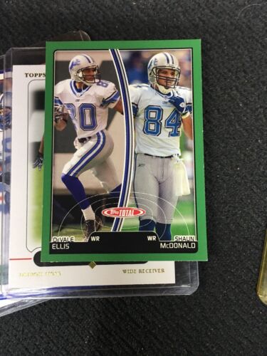 Lot of 10 Detroit Lions Football Cards - BND Treasure Chest