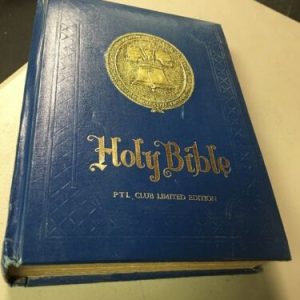BOOKS KJV Holy Bible PTL Club Founders 1976 Bicentennial Limited Edition Family Bible