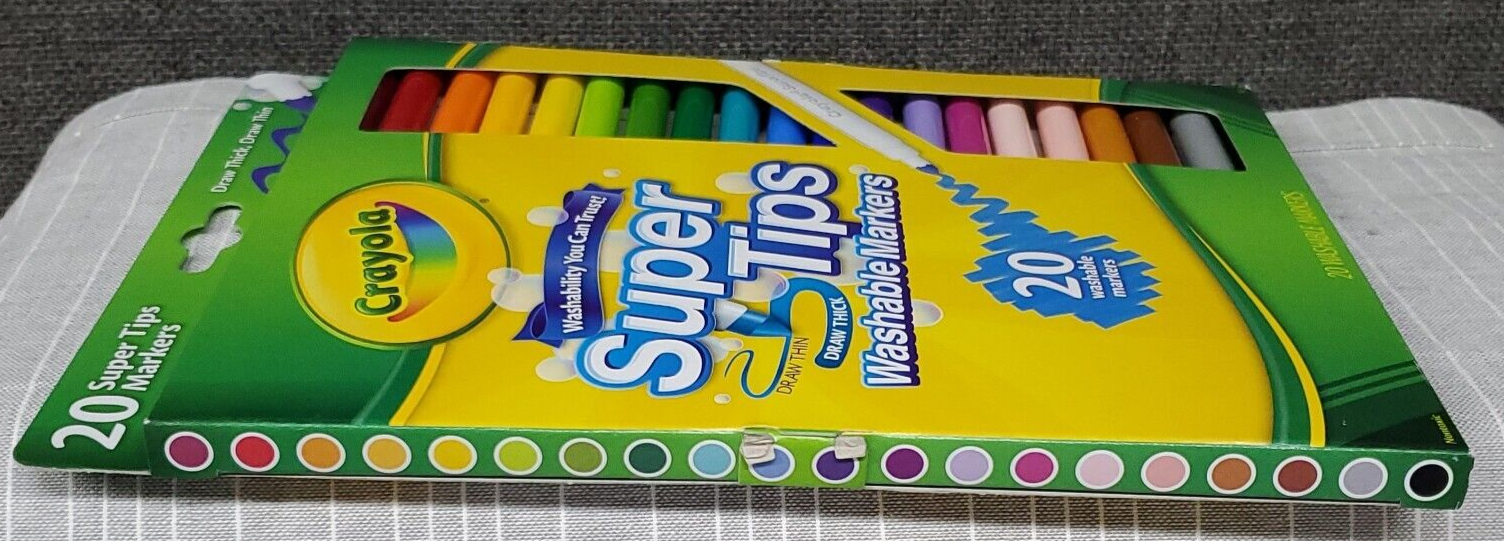 50 ct. Washable Super Tip Markers