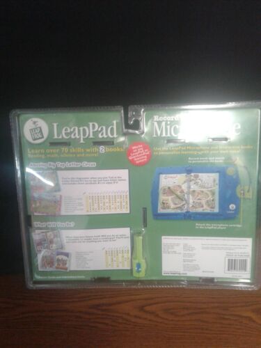 Leap Frog LeapPad Record & Play Microphone 2 Books Pre-K - 2nd Quantum Pad  Toy