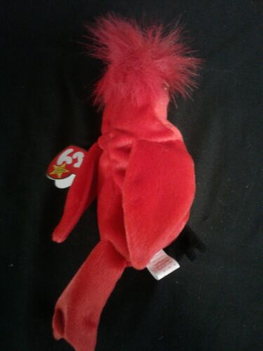 Ty Beanie Babies Mac The Cardinal Plush Toy for sale online 