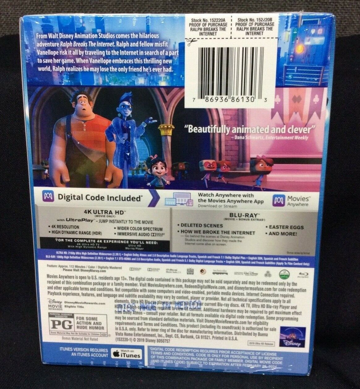 RALPH BREAKS THE INTERNET 4K ULTRA HD BLU RAY TARGET EXCLUSIVE~LIMITED  EDITION!
