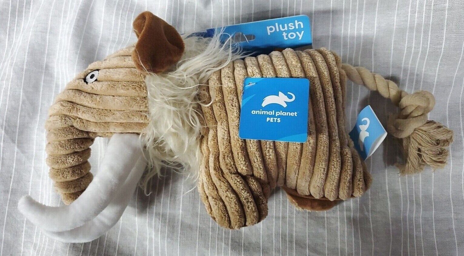 Animal Planet 11 Wooly Mammoth Dog Toy