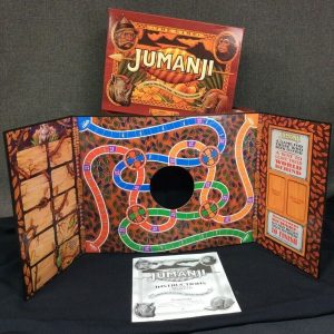 Board Games '17 Jumanji Board Game~ ONLY Game Board, Instructions, and Box~ No Other Pieces