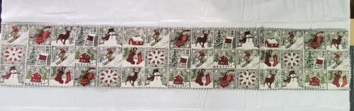 Holiday Cheer Tapestry~ Table Runner, Placemats, OR Runner w/ 4 Placemats NEW! - Image 8