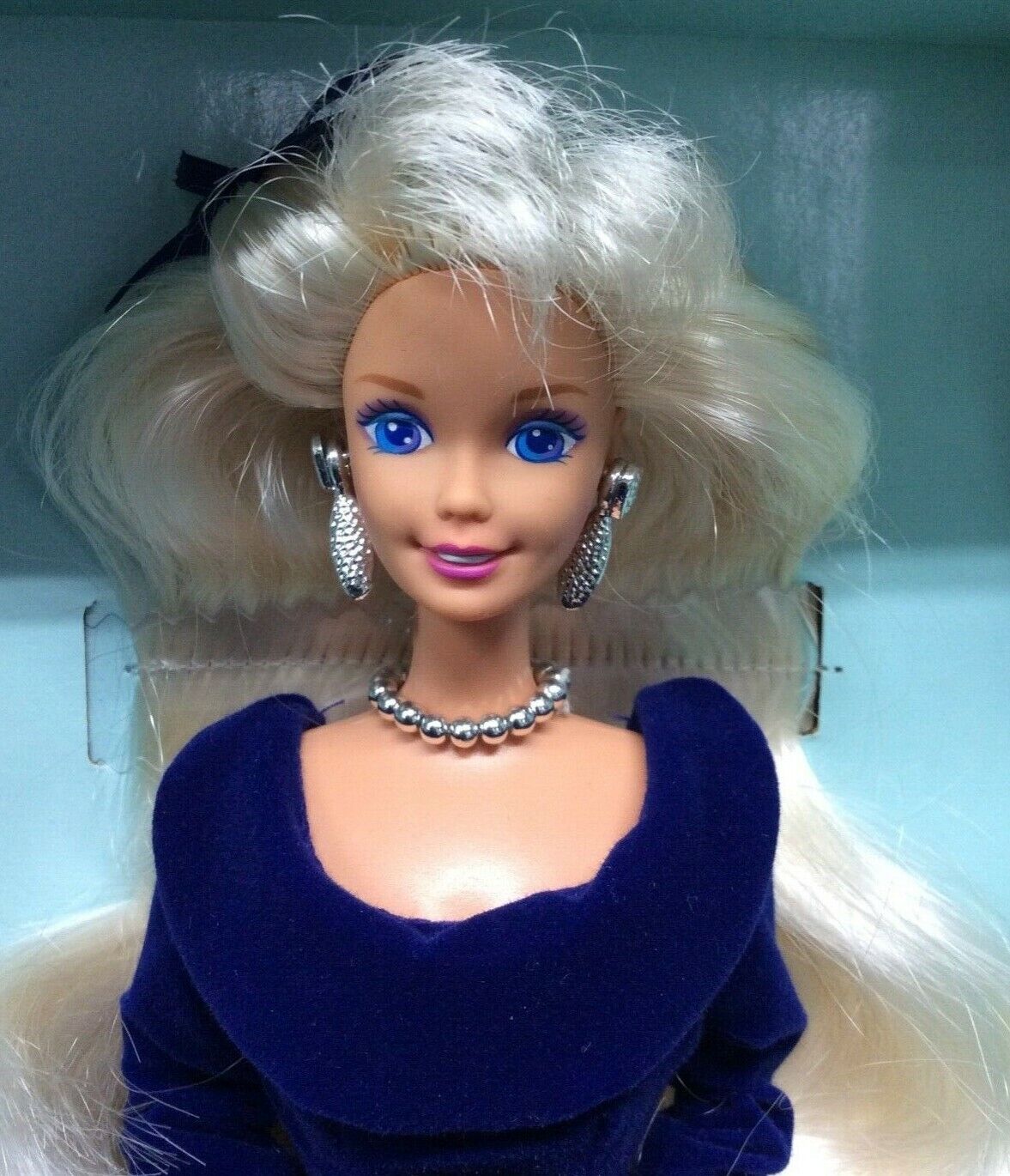 Avon Exclusive Winter Velvet Barbie 1st In A Series~ Special Edition ...