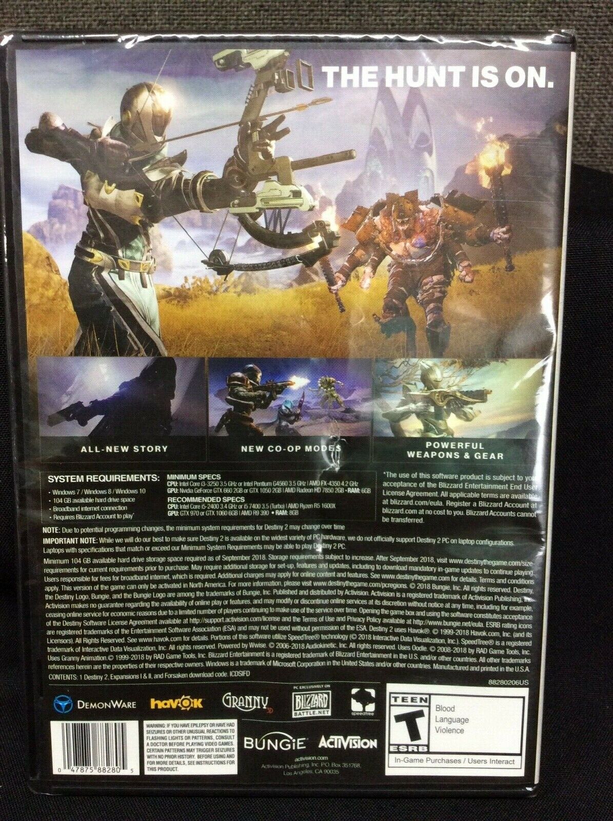 månedlige Udflugt lol Destiny 2: Forsaken ~ Legendary Collection ~ PC Download Only~ NEW Sealed!  - BND Treasure Chest
