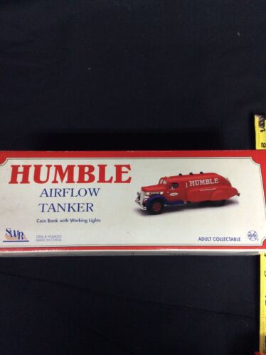 Details about   HUMBLE AIRFLOW TANKER MARX Toys 1994 TRUCK Coin Bank Lights Toy HUM002