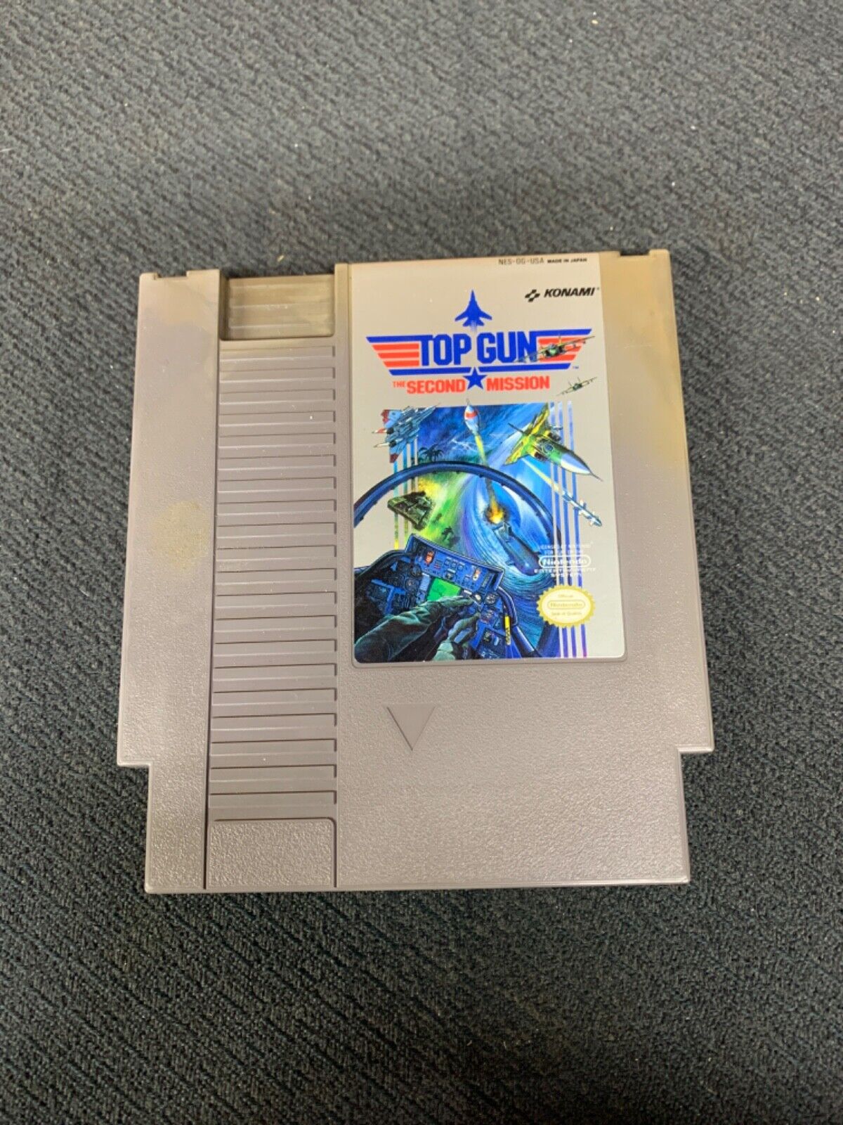 Top Gun: The Second Mission (Nintendo NES, 1990) Game Only