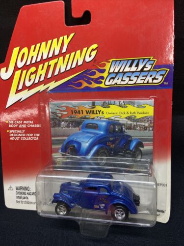Lot of 6 NEW prewar and 1941"s Johnny Lightning Willy's Gassers