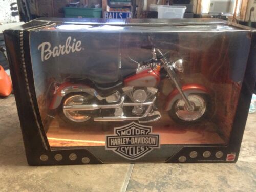 Harley Davidson Barbie Fatboy Fat Boy #1 NIB - BND Treasure Chest